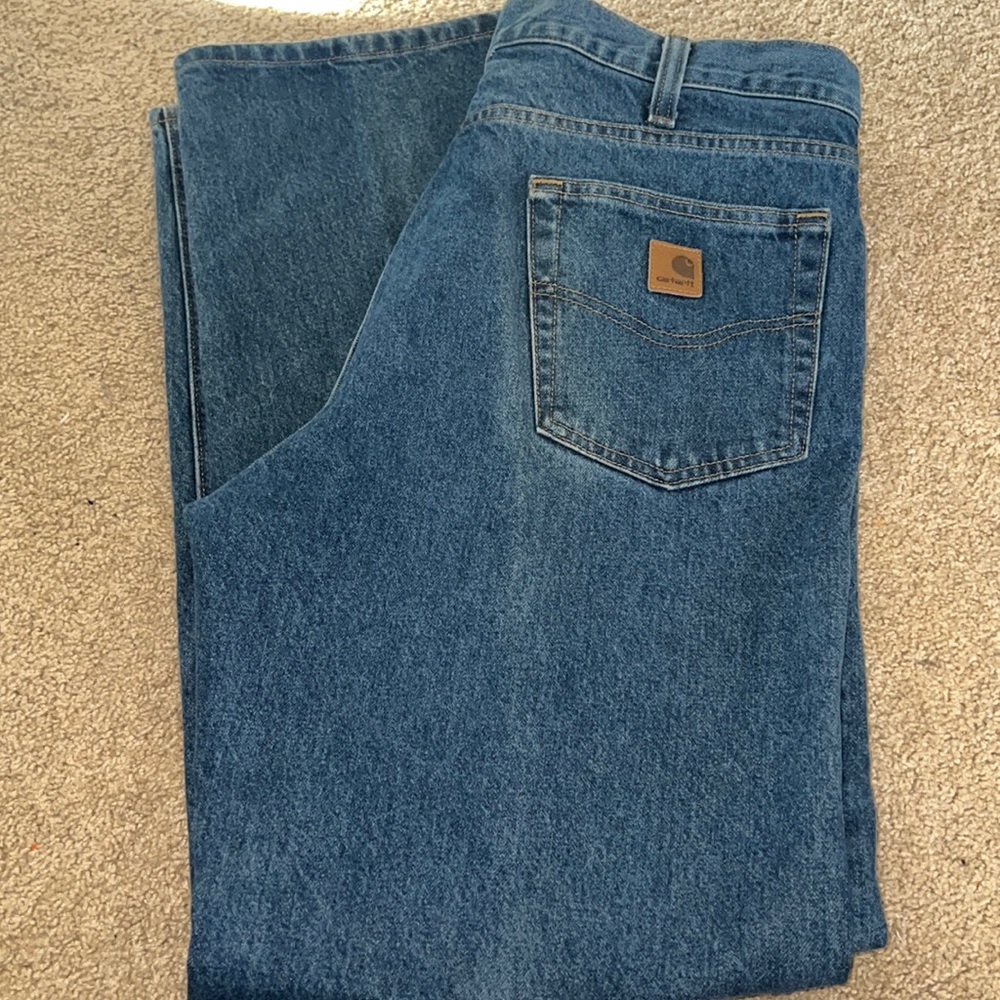 Men’s Relaxed Fit  Carharrt jeans size 38/32